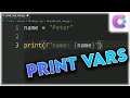How to Print Variables in Python? - Tutorial | CodeMiner