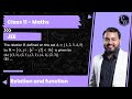 The relation R defined on the set A={1,2,3,4,5} by R={(x, y):|x^2-y 2|16} is given by (A) {(I, 1)...