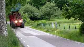 Volvo BM 2654 TD60 with fully loaded forage wagon!