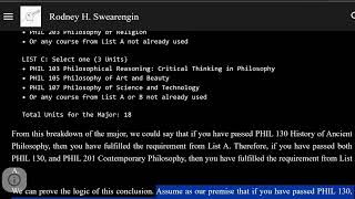 Logic 0—Example 29.3—A Conditional Proof in Natural English