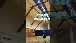 【挑戦者求む！】high set challenge🔥大分三好ヴァイセアドラー