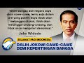 Joko Widodo Akui Cawe-Cawe Urus Pilpres