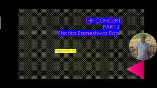 The concert  part 2 by Rajashekhar Hulloli sir