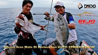 WOW !!! KETEMU RIBUAN IKAN DI PERMUKAAN AUTO STRIKE BABON - DAY 3