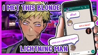 Vanta met Lightning McQuinn at Shoto's birthday party