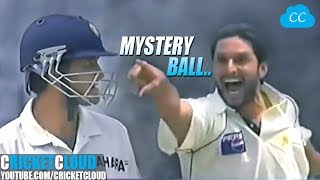 Shahid Afridi's Best Ball of His Career Shocked Sourav Ganguly !!