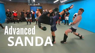 SANDA \u0026 MMA | Advanced class at JEET ACADEMY