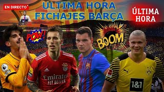 🚨 ULTIMA HORA FC BARCELONA 💣 FICHAJES BARÇA - APUESTA JUTGLA - HAALAND - TRUEQUES 🔥