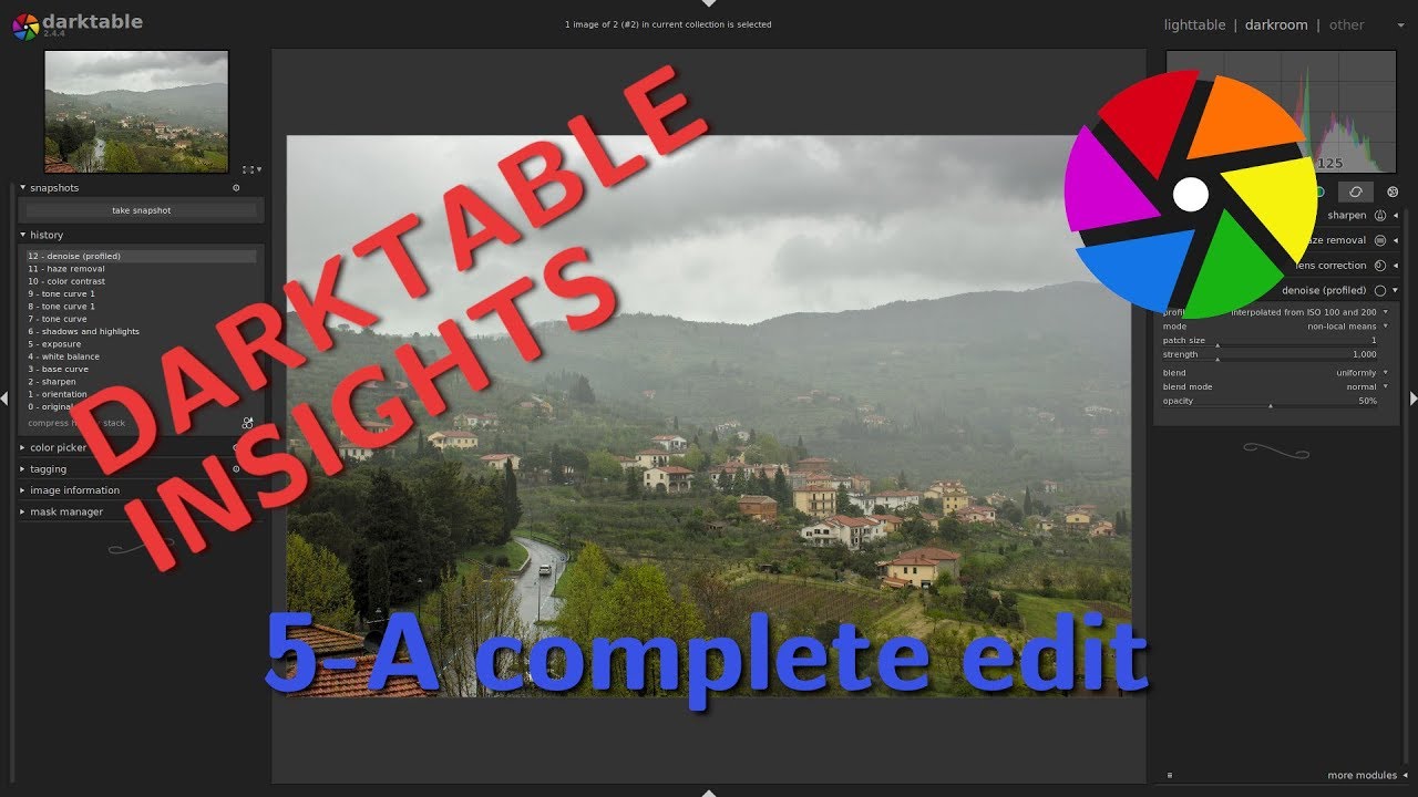 A Simple Edit Darktable Insights Ep 5 Youtube
