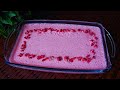 No Bake 3 INGREDIENTS Dessert Ready in 5 minutes! Quick and Easy Recipe!