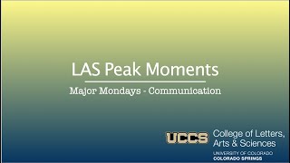 Major Monday-Communication