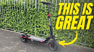 Hitway H5 Powerful 500W Electric Scooter | 3 Speed Modes and Suspension