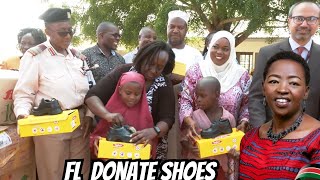 First Lady Rachel Ruto Donates Shoes to Mwachome Primary School \u0026 Matuga Girls High School, Kwale!