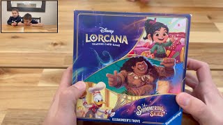 ILLUMINEER'S TROVE UNBOXING | Disney Lorcana Shimmering Skies Trove Opening!