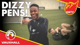 STERLING AND COUTINHO take Dizzy Pens for Dizzy Goals! | Redmen TV x Vauxhall Football