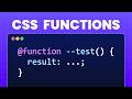 CSS Has Functions Now?!