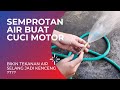 Semprotan Air Lurus Kuningan | Bikin Tekanan Air Selang Jadi Kenceng???