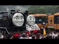 Japan's real Thomas the Tank Engine debut driving