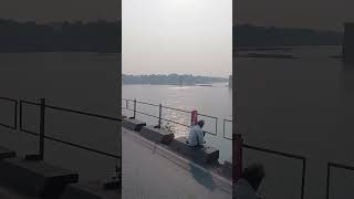 maa narmada nadi .. omkareshwar temple route #shortsviral #trending #jau baba Mahakal