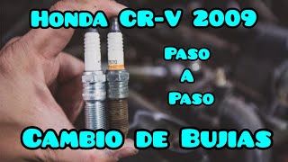 Cambio de Bujias Honda CRV 2009