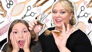 14 Back to School Haircuts! | Before and After! | Homeschool!