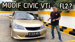 MODIFIKASI HONDA CIVIC VTi 2002 [ES] CONVERT TO FACELIFT KE-2