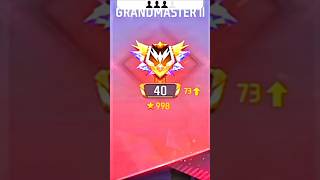 NEW SEASON CSR RANK PUSH TO GRANDMASTER TOP #freefire #shortsfeed #shorts