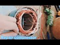 how to repair a dry air tank motor.របៀបជួសជុលធុងខ្យល់ស្ងួត