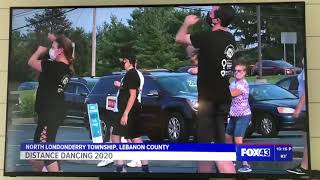 Distance dancing at palmyra DQ for Children’s Miracle Network