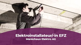 Lehre als Elektroinstallateur/-in EFZ bei der Maréchaux Elektro AG