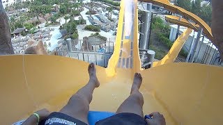 Scary Falls Water Slide at The Land of Legends