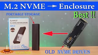 M.2 #NVME #Enclosure Orico: Installation, #Speed \u0026 Temperature 💔✔