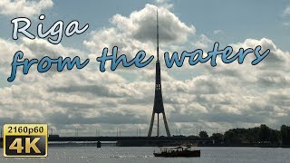 Riga from the waters - Latvia 4K Travel Channel