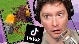 Testing Minecraft TikTok Hacks: Are they True?