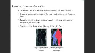 Learning Instance Occlusion for Panoptic Segmentation