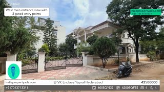 Exquisite 4BHK Luxury Villa for Sale in Yapral, Hyderabad | Fully Furnished \u0026 Ready to Move-In