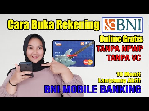 CARA BUKA REKENING BNI ONLINE 2022 | MOBILE BANKING #BNI - YouTube