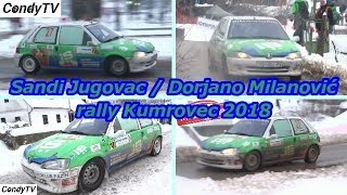 Sandi Jugovac /  Dorjano Milanović on rally Kumrovec 2018