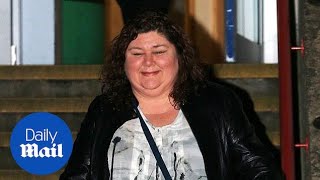 Cheryl Fergison supports friend Linda Henry at court - Daily Mail