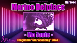 karaoke - Marine - Ma faute (Gagnante \