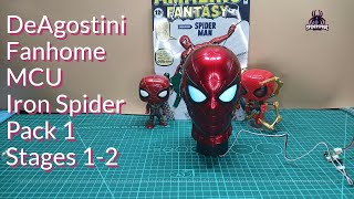 DeAgostini - Fanhome MCU Iron Spider Pack 1 Stages 1-2