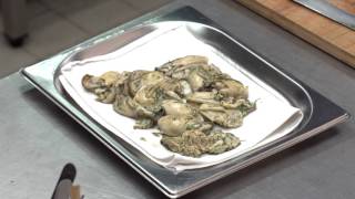 The fishplate and the garnish elements / The training film of Hungarian Bocuse d