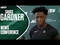 Sauce Gardner talks more INTs, perfecting his craft, Jets-49ers matchup on Monday night | SNY