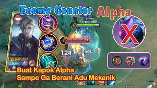 AAMON JUNGLER BIKIN KAPOK ALPHA JUNGLER SAMPAI GA BERANI ADU MEKANIK