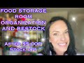 ORGANIZING AND RESTOCKING FOOD STORAGE ROOM AFTER $5,000 GROCERY HAUL! PLUS, WALMART GROCERY HAUL!🍂