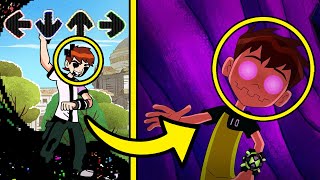 References in FNF Pibby Mods | Corrupted Ben 10 VS Pibby | Come Learn with Pibby