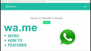 Buka domain fitur baru whatsapp (wa.me) | mengobrol bahkan tanpa membuka aplikasi #intro #fitur