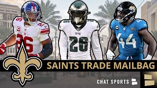 Saints Trading For Myles Jack, Saquon Barkley, Miles Sanders, Or Kenyan Drake? Saints Trade Mailbag