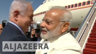 Israel: Indian Prime Minister Modi makes unprecedented visit