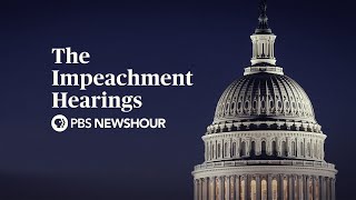 WATCH LIVE: Trump Impeachment Hearings – Day 4 — Sondland, Cooper and Hale to testify